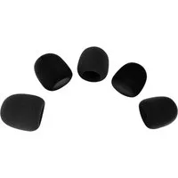 Pronomic Mikrofon Windschutz für Mikrofone (Spar-Set, 5-tlg), für Mikrofone mit 40-55 mm Korbdurchmesser