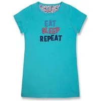 comtessa Nachthemd Comte Kids (Set, 1-tlg., 1-teilig) Mädchen Sleepshirt Pyjama Kurzarm Baumwolle