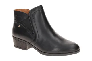 Pikolinos W1U-8726 Damen Stiefeletten Schwarz elegante Ankel Boots