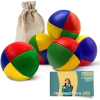 all Kids United Outdoor-Spielzeug All Kids United Outdoor 5er Jonglierbälle Set mit Jute-Beutel