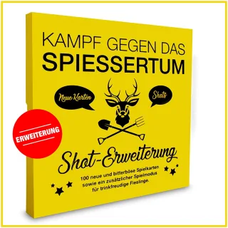 Kampfhummel - Kampf gegen das Spiessertum: Shot-Erweiterung mit 100 neuen Spielkarten