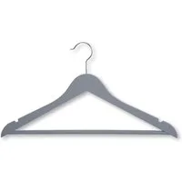 KESPER® Kleiderbügel Formkleiderbügel, Breite: 44,5 cm, Farbe: Grau, (1-tlg)