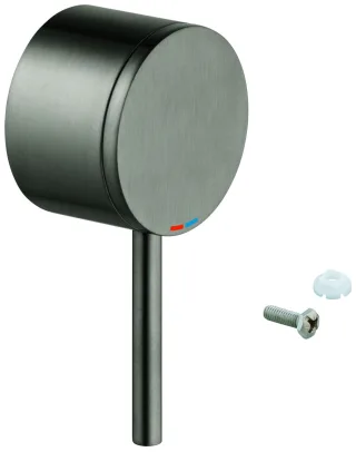 Grohe Hebel 48443 für Wannen- oder Brausebatterien hard graphite gebürstet, 48443AL0 48443AL0