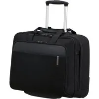 Samsonite Aktentasche EVOSIGHT 17,3'' mit Rollen, Businesstasche mit Rollen und Teleskopstange Trolleyaufstecksystem