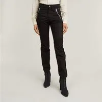 G-STAR Bikerhose Biker Skinny Cargo mit kontrastfarbenen Reißverschlüssen