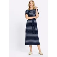 Sieh an! Jerseykleid Jersey-Kleid Kurzarm