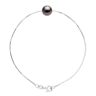 DIADEMA - Armband - Love Bond - Silber - Tahiti-Perle