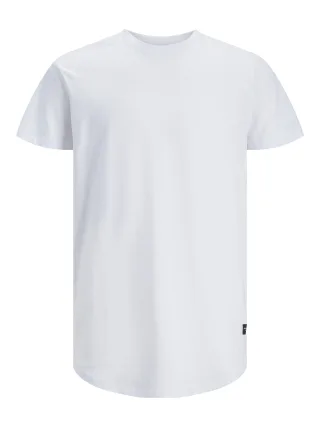 JACK&JONES - JJENOA TEE SS CREW NECK NOOS White - Gr. - XL