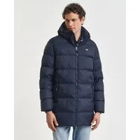 Gant Steppmantel ACTIVE CLOUD MID LENGTH Puffermantel, regular fit, abnehmabre Kapuze, 2-Wege-Reißverschluss