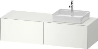 Duravit White Tulip Konsolenwaschtischunterbau wandhängend Weiß Seidenmatt 1300x550x408 mm - WT4864R WT4864R36360010