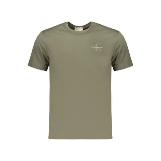 Calvin Klein Grünes Baumwoll-Herren-T-Shirt