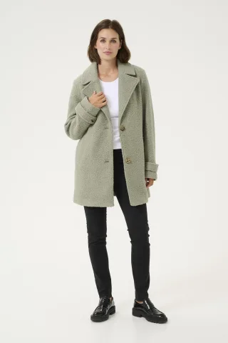 Jacke Regular fit Vetiver green