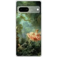 MuchoWow Handyhülle für Google Pixel 7 Die Schaukel - Jean-Honoré Fragonard - Kunstwerk, Phone Case, Silikon, Schutzhülle Dünn