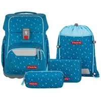 Step by Step Schulranzen Basis - Schulranzen Set 4tlg. (Blue Hearts)