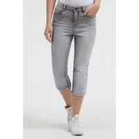 SOCCX Regular-fit-Jeans mit Schlitz am Saum