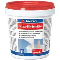 baufan® Latexfarbe Latex-Bindemittel für die Versiegelung von Tapeten, Verbessert die Qualität von Leim- und Kalkfarben