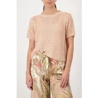 Monari Kurzarmpullover