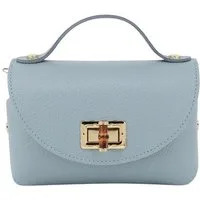 BRISE TASCHE Schultertasche Mini – Elegante kleine Wildleder & Nappaleder Tasche (Einzelartikel), Kompakt, leicht, weiches Wildleder