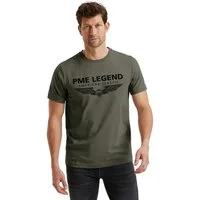 PME LEGEND T-Shirt SHORT SLEEVE R-NECK LOGO CARRIER (1-tlg) mit Stretch