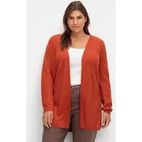 Sieh an! Strickjacke Long-Strickjacke Langarm Sonstiger Warencharakter