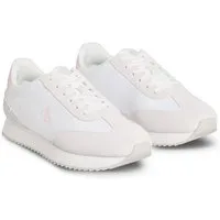 Calvin Klein Jeans RUNNER LACEUP MG NYLON MIX Sneaker Schnürschuh, Halbschuh, Runner-Sneaker mit seitlichem CK-Logo