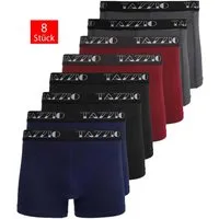 Tazzio Boxershorts 8er SET (Packung, 8-St., 8er-Pack) Unterwäsche Unterhosen Männer Retroshorts