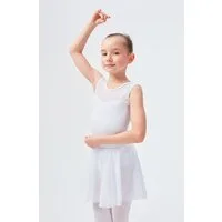 tanzmuster Schlupfrock Ballettrock Eva aus Chiffon Röckchen zum Reinschlüpfen fürs Kinder Ballett