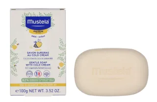 Mustela Bebe Gentle Soap With Cold Cream.