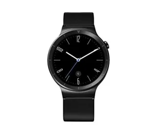 Huawei Watch Active [inkl. Lederarmband schwarz] 42mm Edelstahlgehäuse schwarz