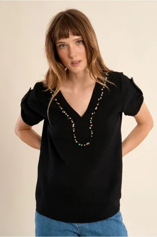 molly bracken - T-Shirt schwarz - Gr. - XL