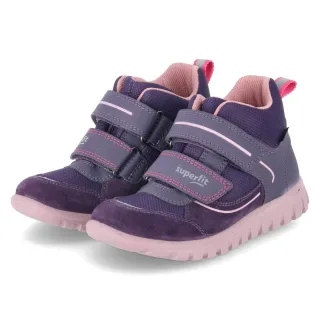 Superfit Halbschuhe SPORT7 MINI - Gr. 26 - Lila - Synthetik, Leder & Textil