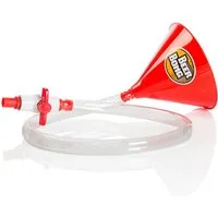 Goods+Gadgets Bierkrug GOODS+GADGETS Biertrichter mit Ventil – Party-Bier-Bong Trinkspiel, Kunststoff, Trinkspiel
