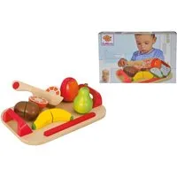 Eichhorn Spiellebensmittel Holzfrüchte auf Brett, (12-tlg)