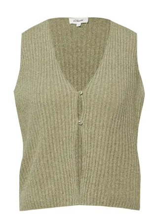 s.Oliver - Strickpullunder olive - Gr. - 40