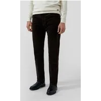 s.Oliver Chinos Hose Regular Fit: Hose aus diagonalem Feincord mit geradem Bein