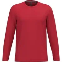 Kariban Langarmshirt Herren Langarmshirt Men's long-sleeved crew neck T-shirt