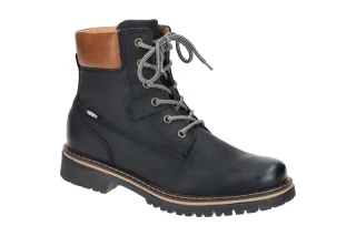 camel active CACA301-400100 Damen Stiefeletten CARINA Schwarz Warmfutter Gumm...