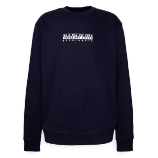 Herrenpullover der Marke Napapijri. Die Pullover von Napapijri sind aus Baumwolle gefertigt und haben eine normale Passform. Die weiche Baumwolle sorgt für einen hohen Tragekomfort. Marke: NapapijriModellname: B-Box SweaterKategorie: HerrenpulloverMa