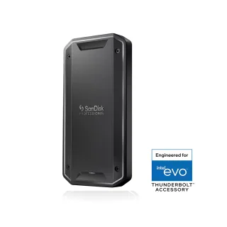 SanDisk Professional PRO-G40 exFAT SSD 4TB | sdps31h-004t-gbc1d | Thunderbolt 3