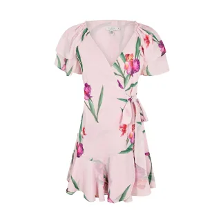 Ted Baker - Wickelkleid für Damen (Pink)