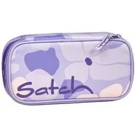 Satch Federmäppchen Schlamperbox, (2-tlg), inklusive Geodreieck und Stundenplan
