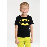 LOGOSHIRT T-Shirt Batman mit Superhelden Logo-Druck
