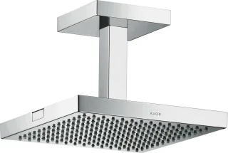 Hansgrohe Kopfbrause Axor Starck 240x240mm chrom mit Deckenanschlussstück, 10929000 10929000