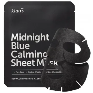 Dear Klairs Mitternachtsblaue 25ml Beruhigende Tuchmaske