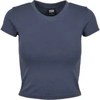 URBAN CLASSICS T-Shirt Urban Classics Damen Ladies Stretch Jersey Cropped Tee (1-tlg)