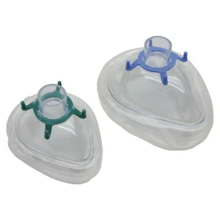 Dönges Luftwulstmaske ohne Ventil, Größe 2, Größe 2, gelb/ transparent , Größe:2, Größe:2, Farbe:gelb/ transparent
