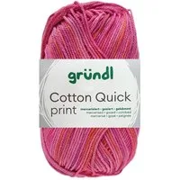 Gründl 50 Gramm Gründl Cotton Quick Print Strickgarn Farbauswahl Bastelgarn