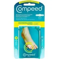 HRA Pharma Deutschland GmbH Hühneraugenpflaster COMPEED Hühneraugen Pflaster feuchtigkeitsspendend, 6 Stück