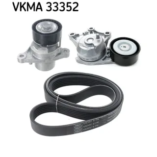 SKF Keilrippenriemensatz Citroen Opel Peugeot Toyota 1,6 VKMA33352