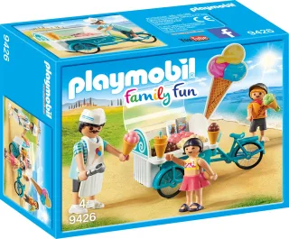 Playmobil Family Fun 9426 - Fahrrad mit Eiswagen